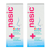NASIC für Kinder Nasenspray Doppelpackung 