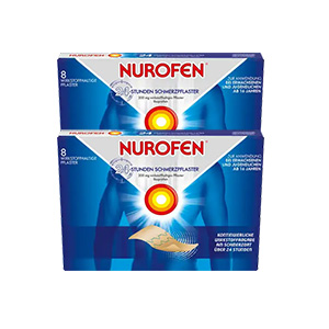 NUROFEN 24-Stunden Schmerzpflaster 200 mg Doppelpackung 