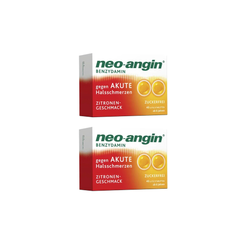 NEO-ANGIN Benzydamin akute Halsschmerzen Zitrone Set 