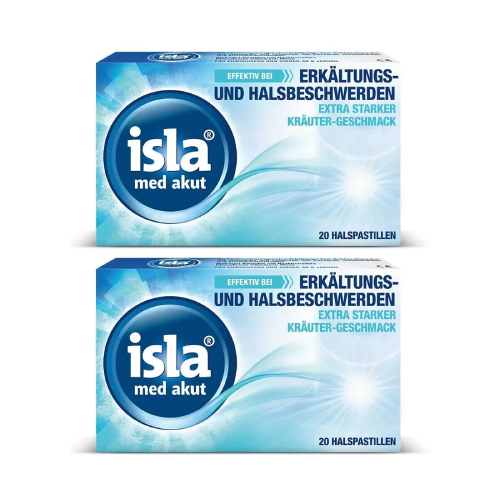 ISLA MED akut Pastillen Doppelpackung 