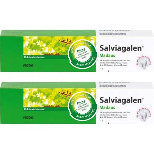 SALVIAGALEN med.Zahncreme Madaus Doppelpackung 