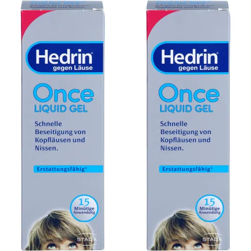 HEDRIN Once Liquid Gel Doppelpackung 