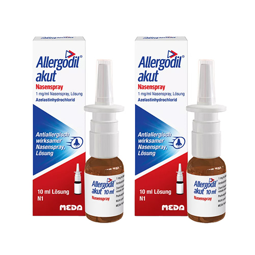 ALLERGODIL akut Nasenspray Doppelpackung 