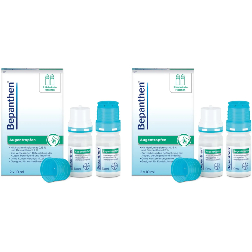 BEPANTHEN Augentropfen Doppelpackung  