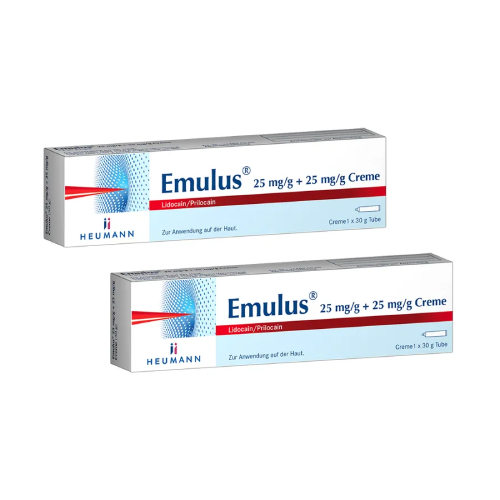 EMULUS 25 mg/g + 25 mg/g Creme Doppelpackung 